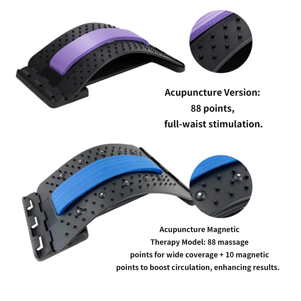 Adjustable Back Stretcher Support