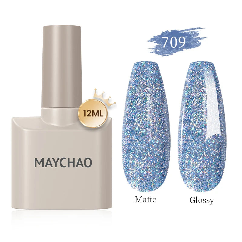 MAYCHAO 12ML UV LED Semi-Permanent Gel Polish