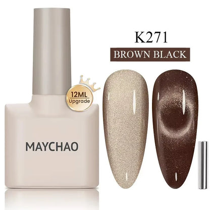 MAYCHAO Galaxy Cat Eye Magnetic Gel Polish