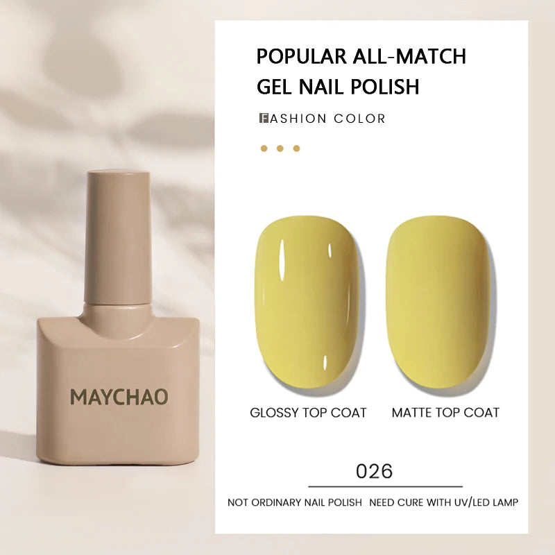 MAYCHAO 12ML UV LED Semi-Permanent Gel Polish