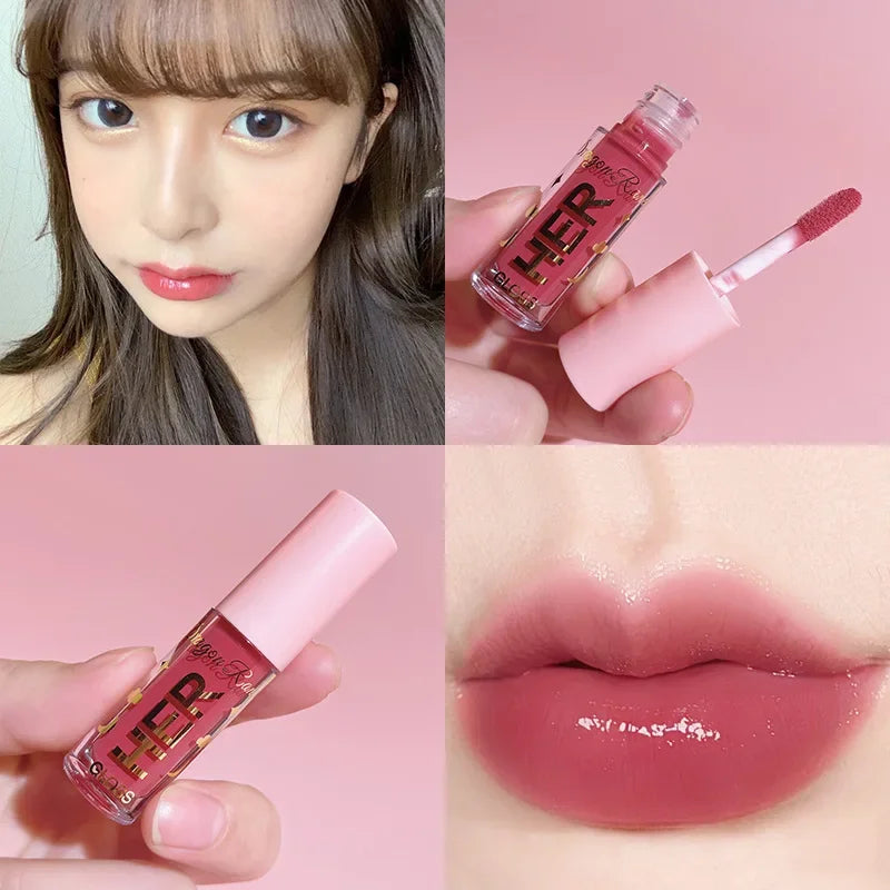 Moisturizing Glitter Lip Gloss – Non-Stick Liquid Lipstick