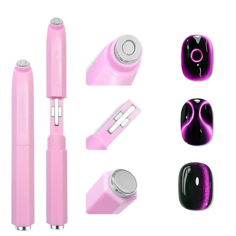 3D Cat Eye Nail Magnet – Gel Nail Art Tool