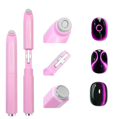 3D Cat Eye Nail Magnet – Gel Nail Art Tool