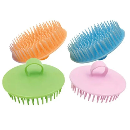 Silicone Shampoo Massage Brush