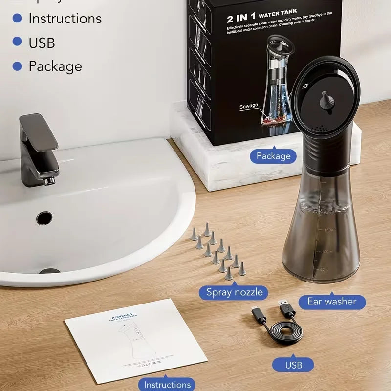 Electric Ear Cleaning Kit with LED Display