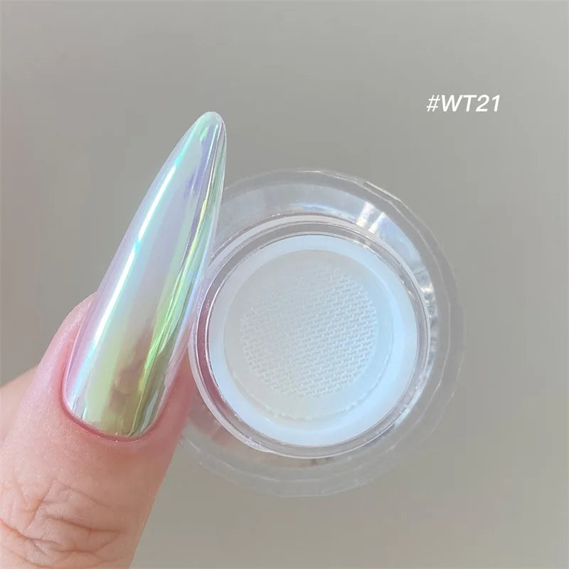 HNDO Aurora Chrome Nail Powder