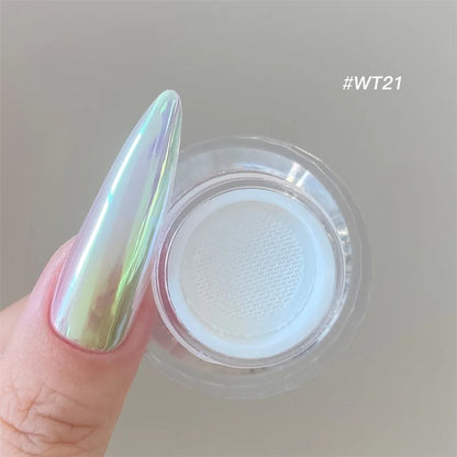 HNDO Aurora Chrome Nail Powder