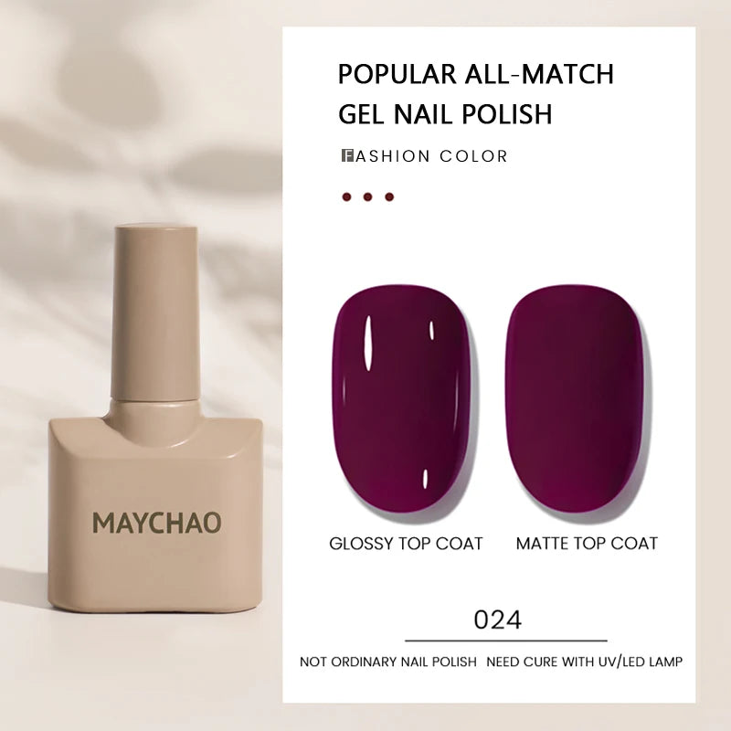 MAYCHAO 12ML UV LED Semi-Permanent Gel Polish