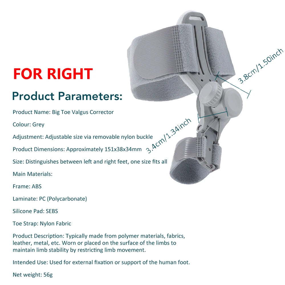 Toe Support Corrector Brace