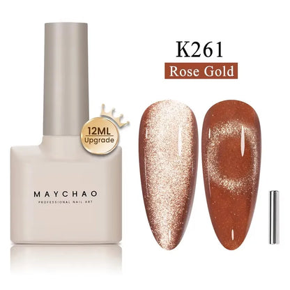 MAYCHAO Galaxy Cat Eye Magnetic Gel Polish