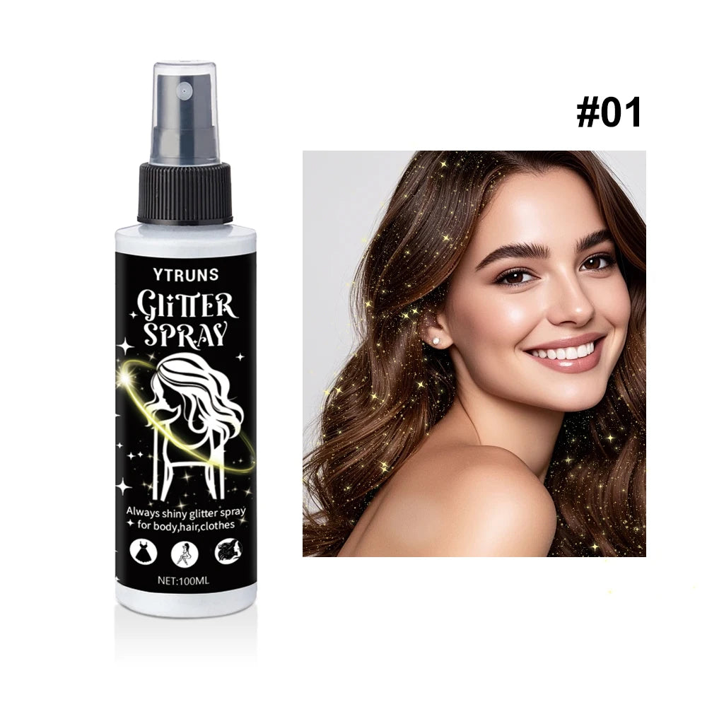 Radiant Glitter Highlighter Spray