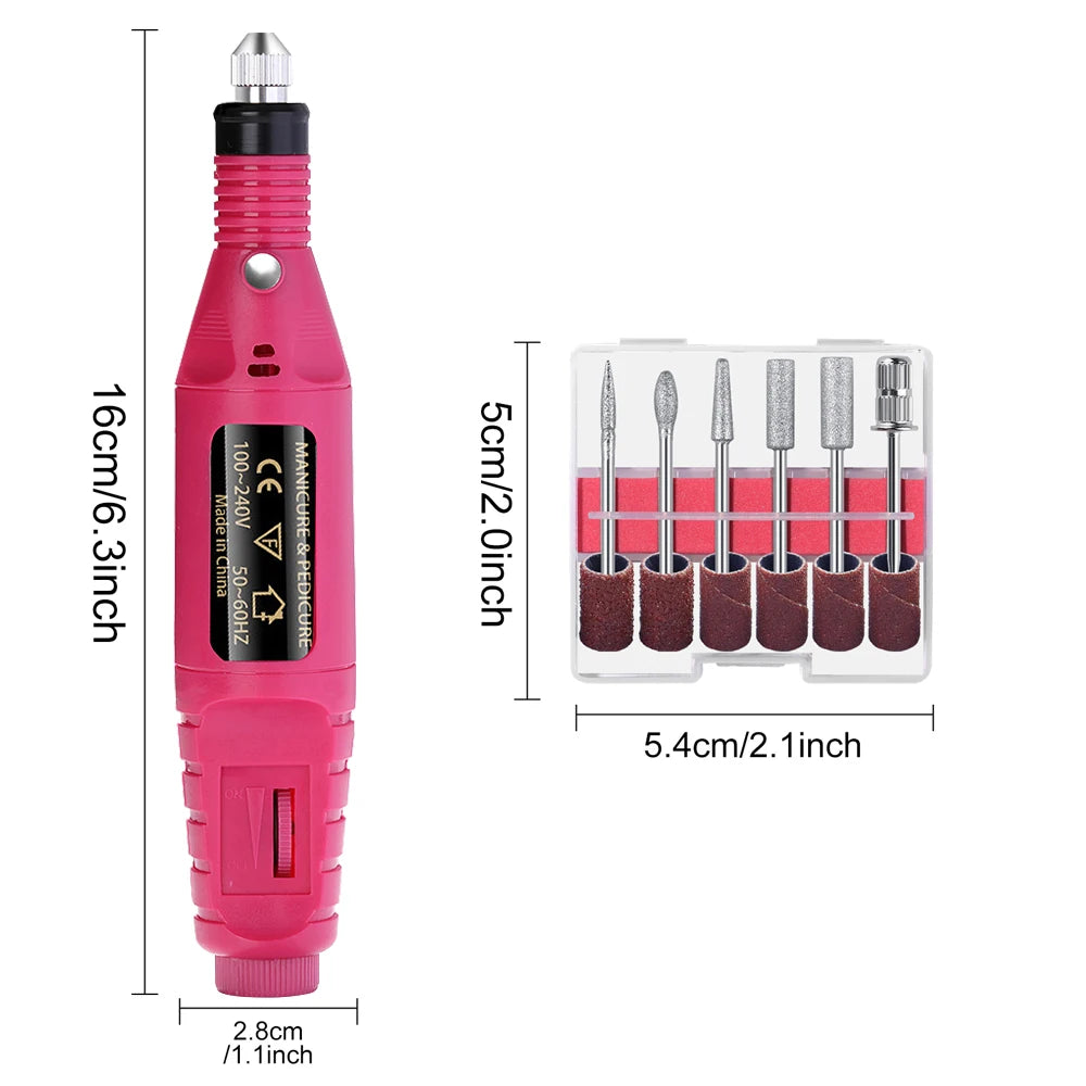 Portable Nail Polishing Machine