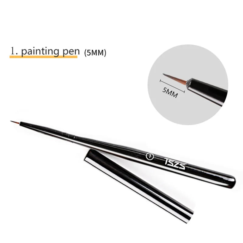 TSZS Nail Art Painting & Liner Brush