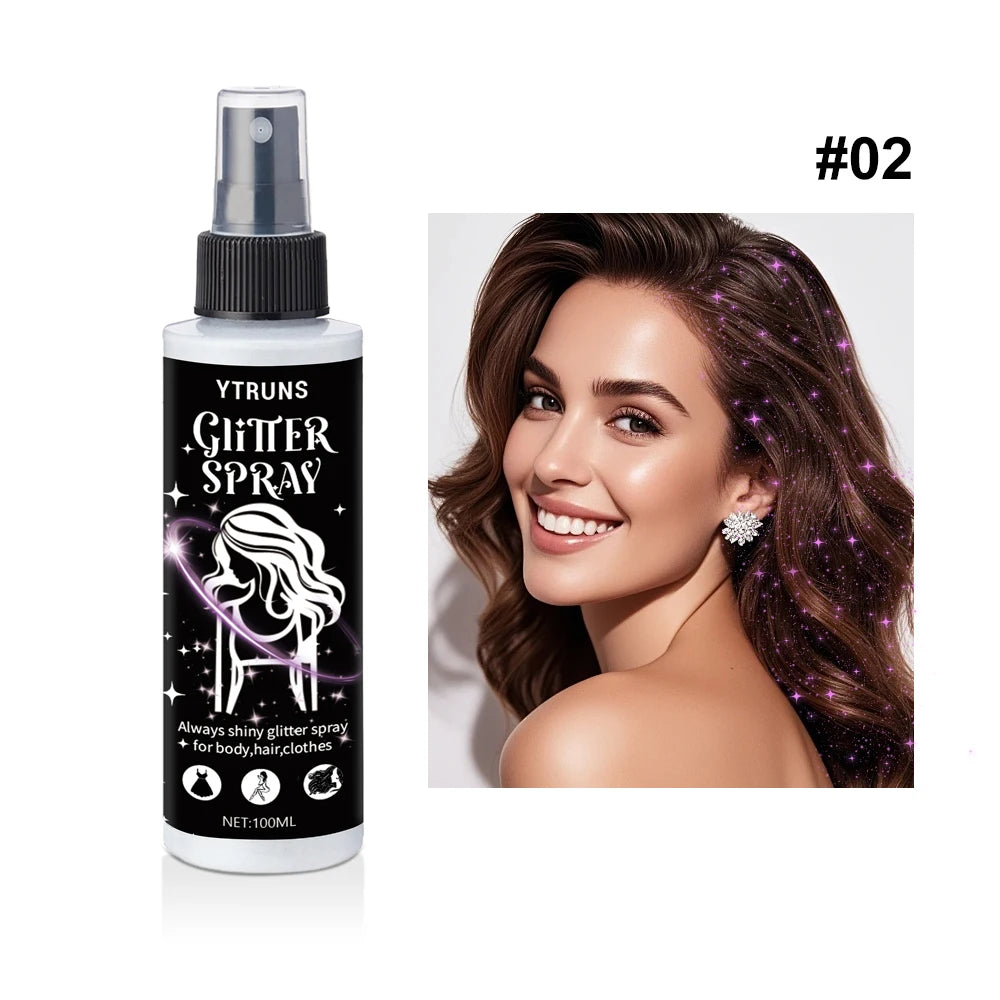 Radiant Glitter Highlighter Spray