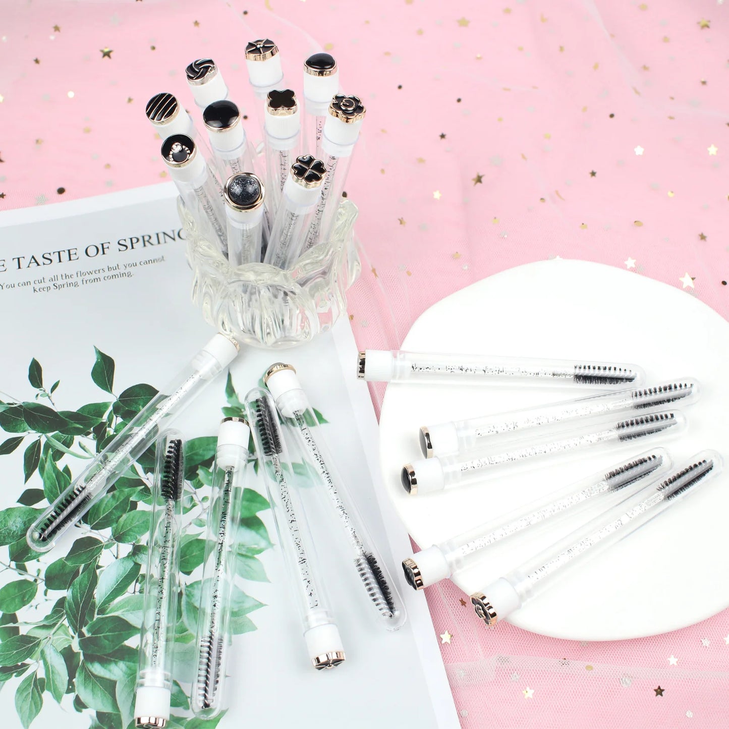 Reusable Eyelash Brush Spoolie Tubes