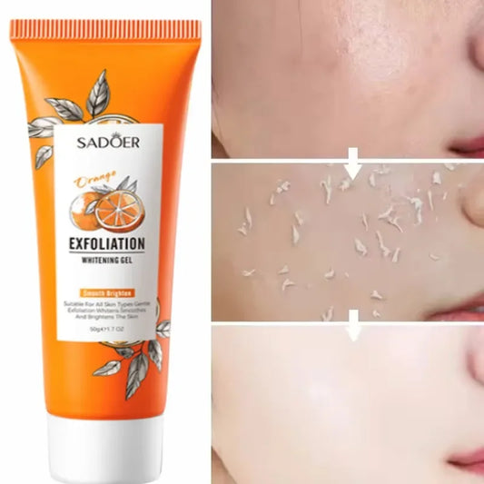 Orange Exfoliating Peeling Gel Facial Scrub