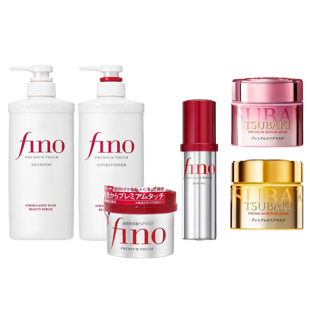 Fino Oil Control & Frizz Repair Hair Care Set