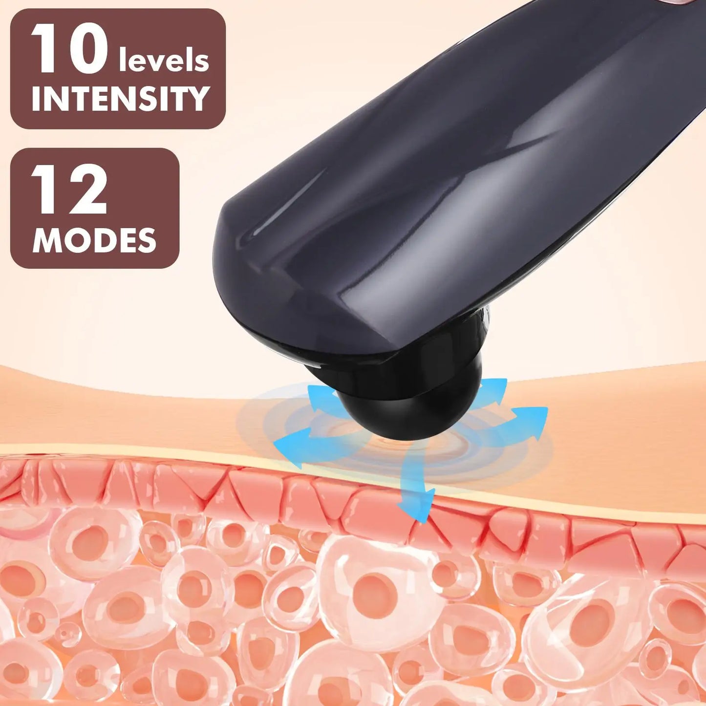 6-Head Vibrating Body Massager