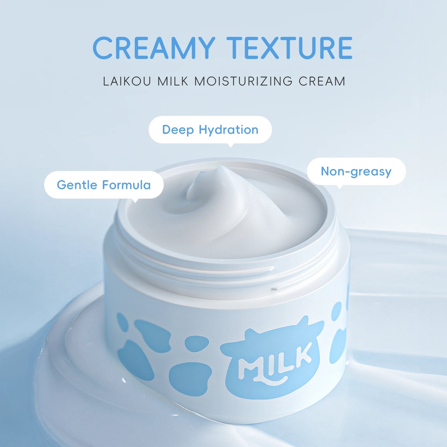 LAIKOU Milk Moisturizing Skincare Travel Set