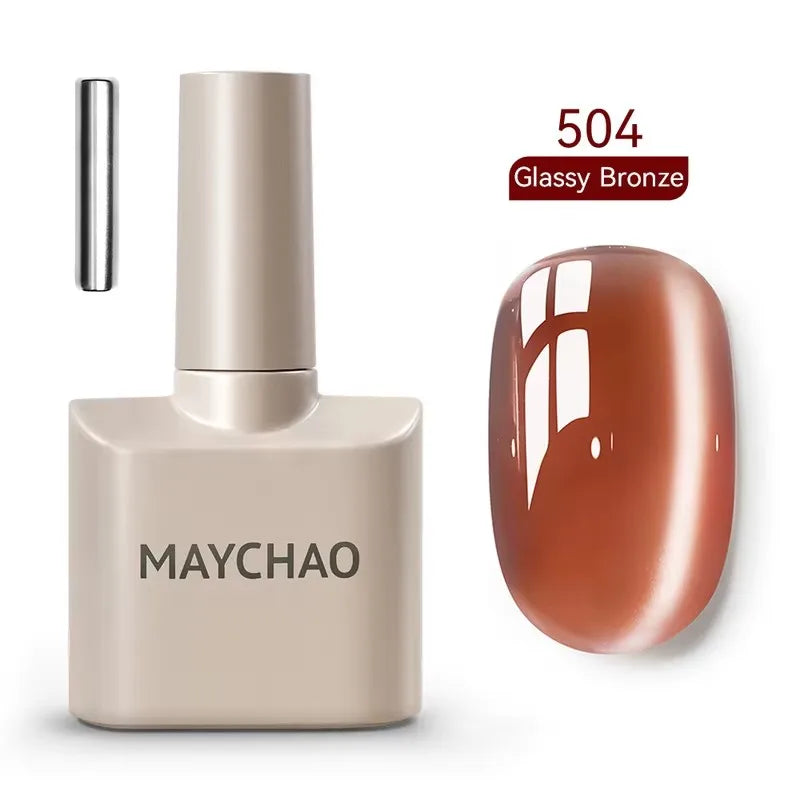 MAYCHAO Galaxy Cat Eye Magnetic Gel Polish