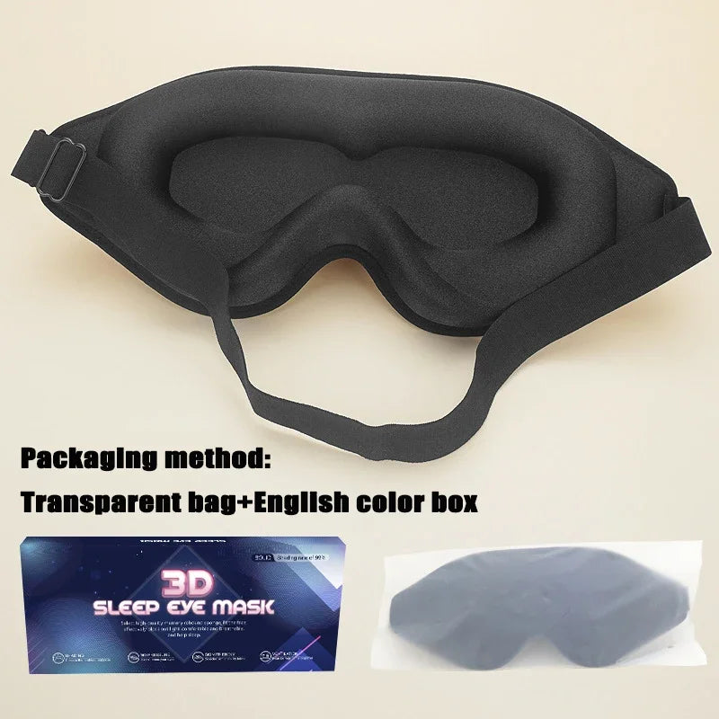 3D Contoured Sleep Eye Mask