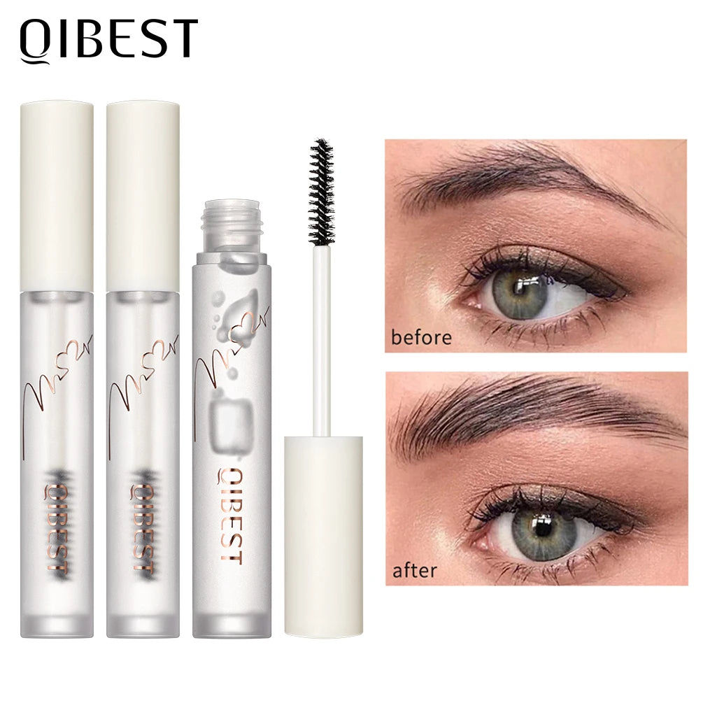 QIBEST Transparent Brow Styling Gel