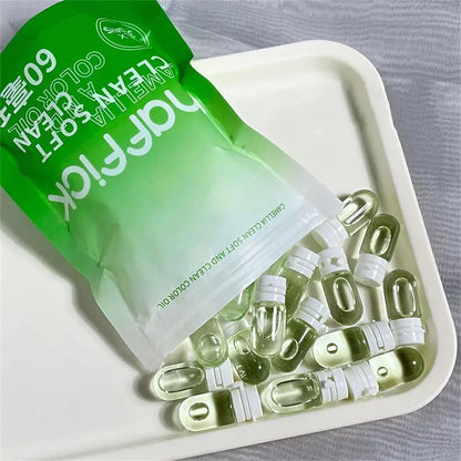 Portable Camellia Cleansing Oil Balm Capsules