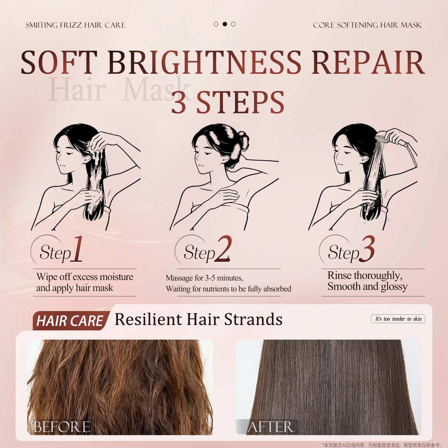 Dual Keratin Hair Mask – 500ml