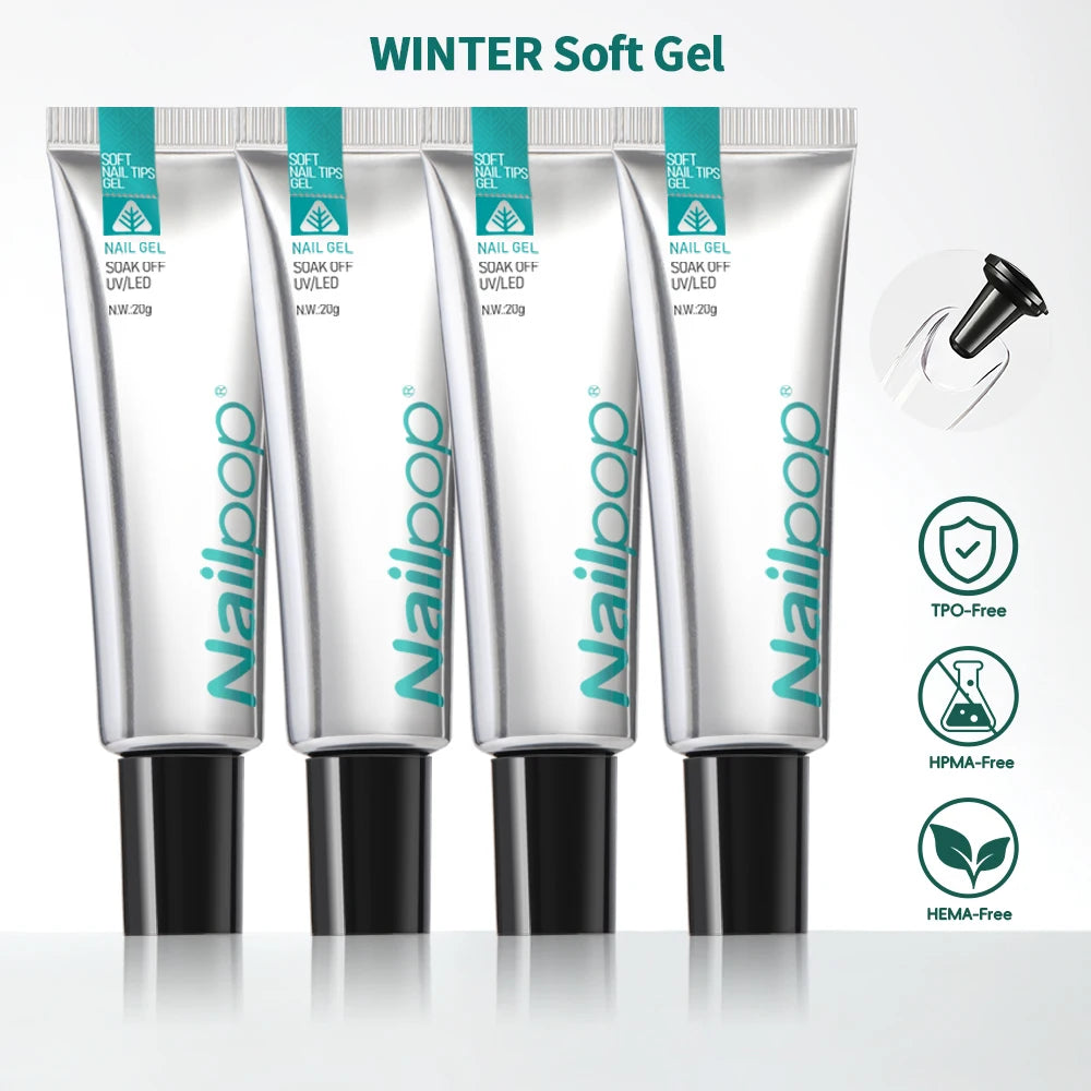 Nailpop Soft Nail Tips Gel