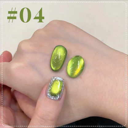 MIANEL 12ml Green Cat Eye Magnetic Gel Polish
