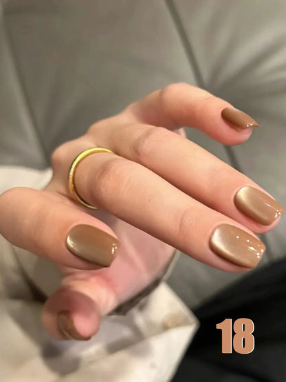 MIANEL 12ml Green Cat Eye Magnetic Gel Polish