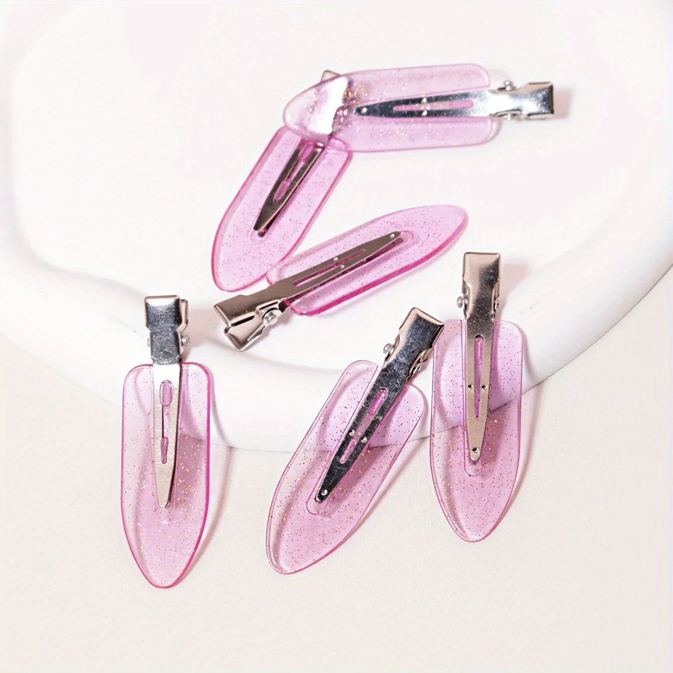 Seamless Makeup Hair Clips Set