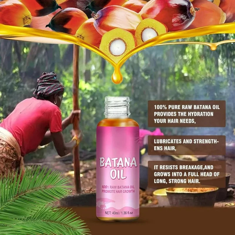 Pure Batana Oil – Hair Loss & Growth Treatment