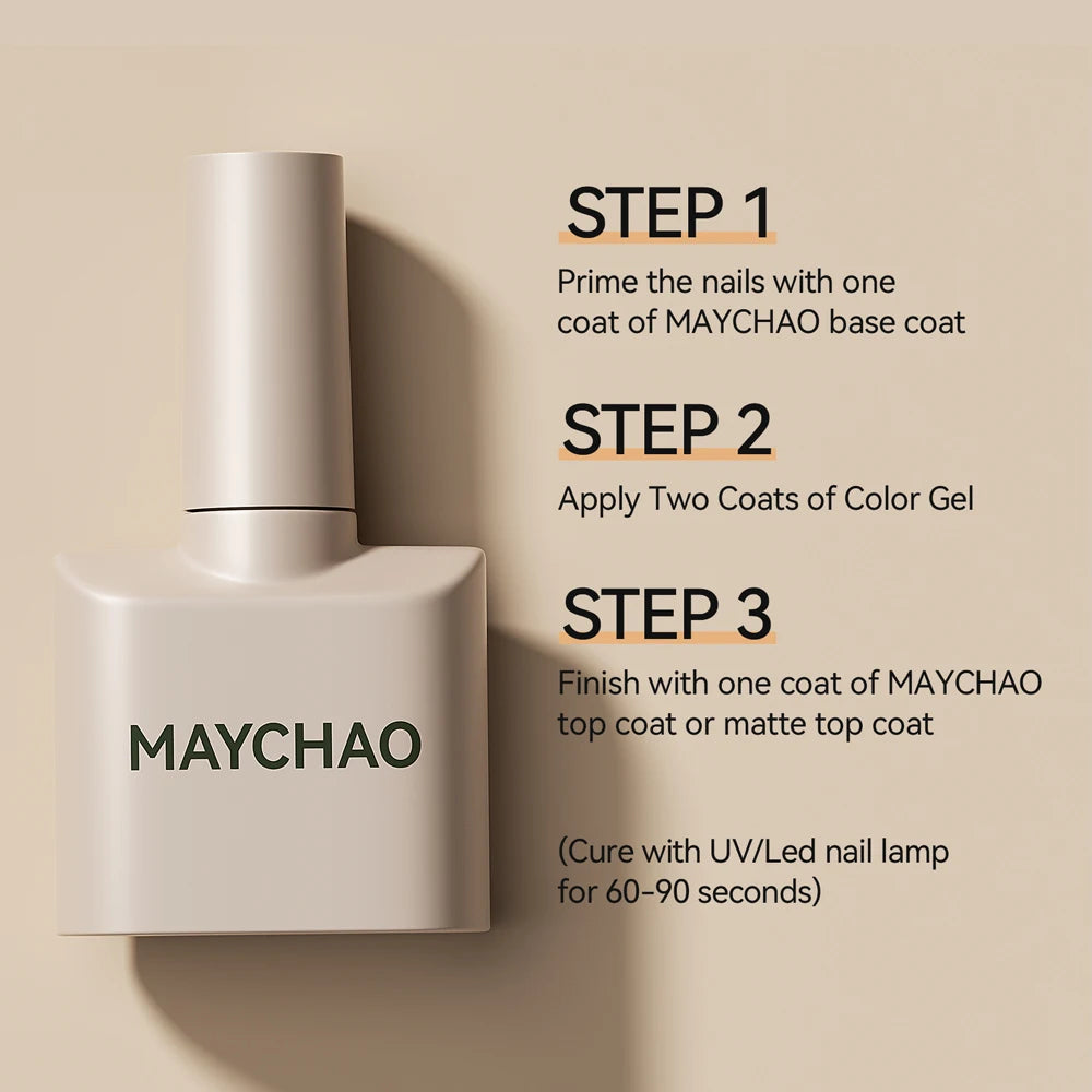 MAYCHAO Galaxy Cat Eye Magnetic Gel Polish