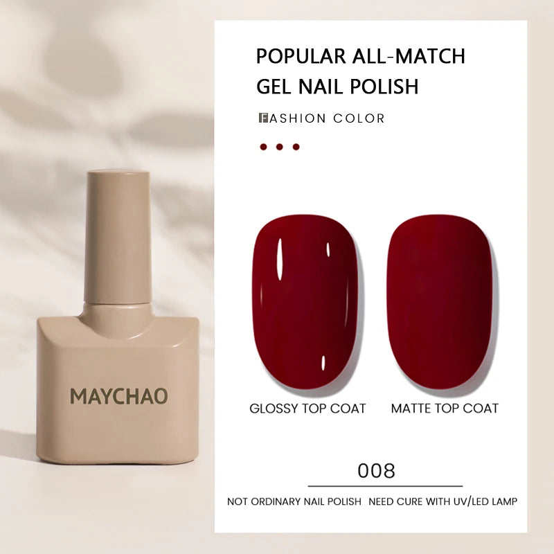MAYCHAO 12ML UV LED Semi-Permanent Gel Polish