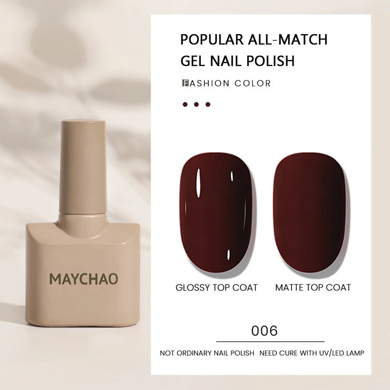 MAYCHAO 12ML UV LED Semi-Permanent Gel Polish