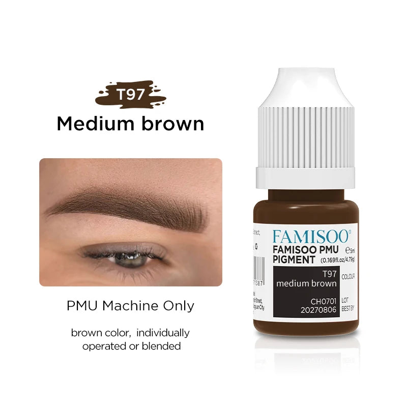 Professional Microblading Ink for Eyebrows & Eyeliner