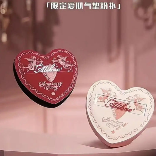 Flower Knows Heart Powder Puff