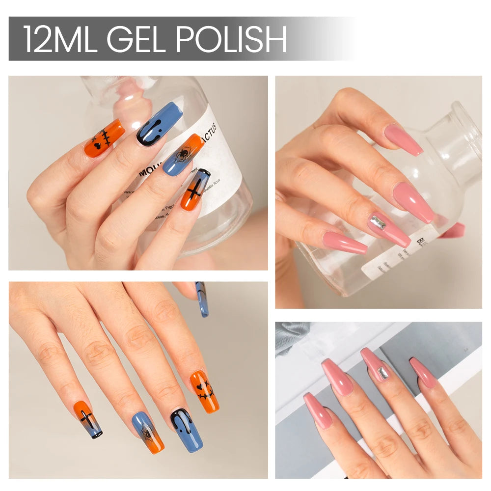 MAYCHAO 12ML UV LED Semi-Permanent Gel Polish