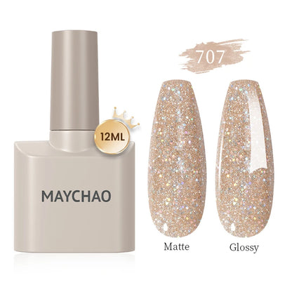 MAYCHAO 12ML UV LED Semi-Permanent Gel Polish