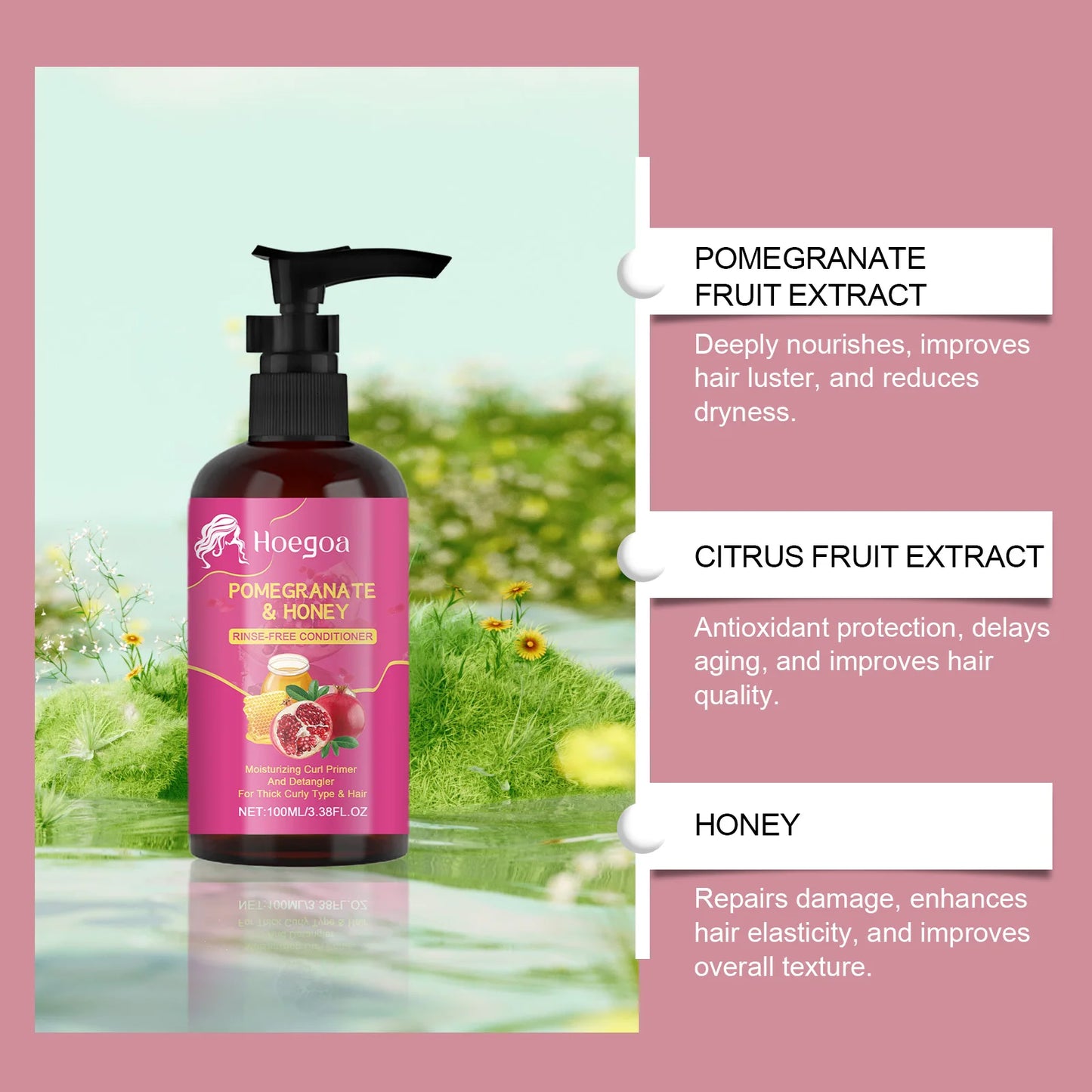 Pomegranate & Honey Hair Treatment