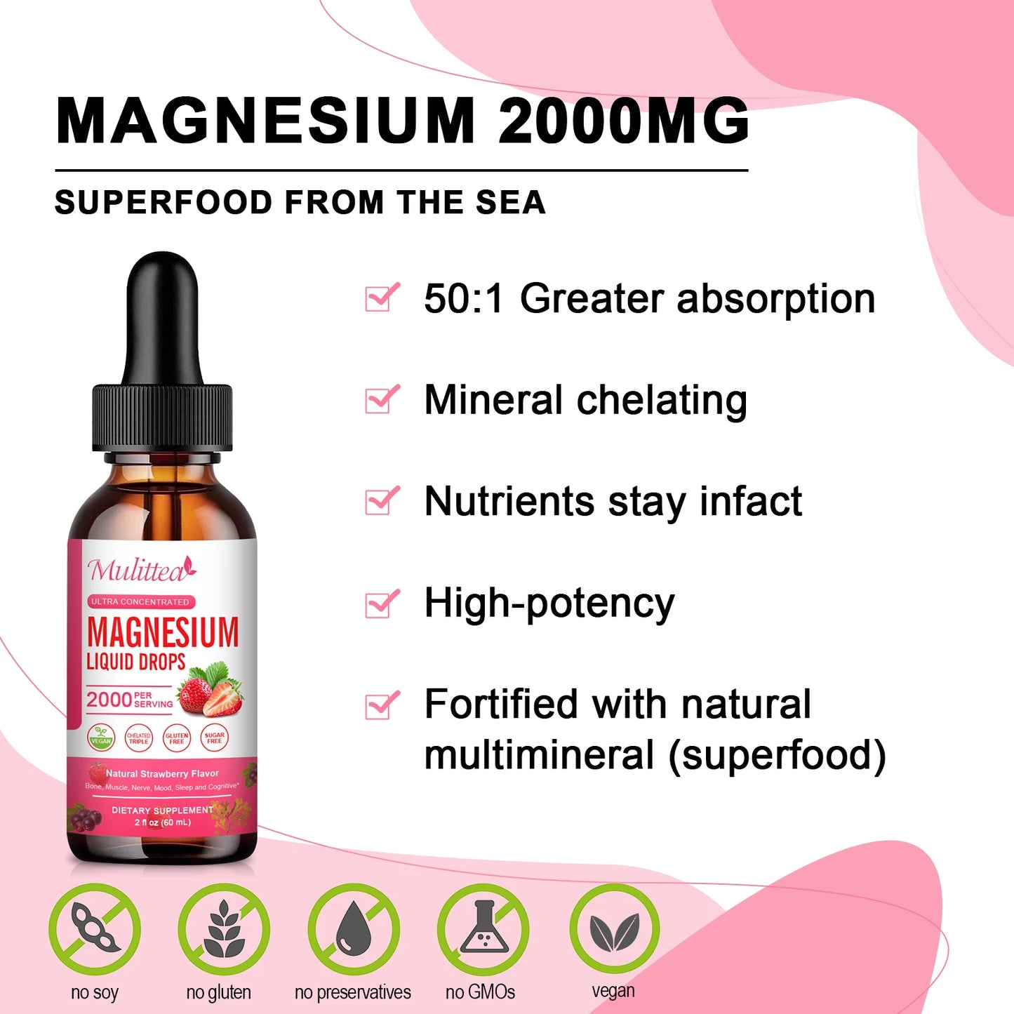 Magnesium Glycinate Liquid 500mg