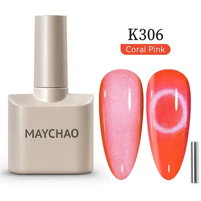 MAYCHAO Galaxy Cat Eye Magnetic Gel Polish