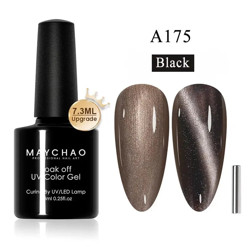 MAYCHAO Galaxy Cat Eye Magnetic Gel Polish