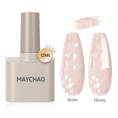 MAYCHAO 12ML UV LED Semi-Permanent Gel Polish