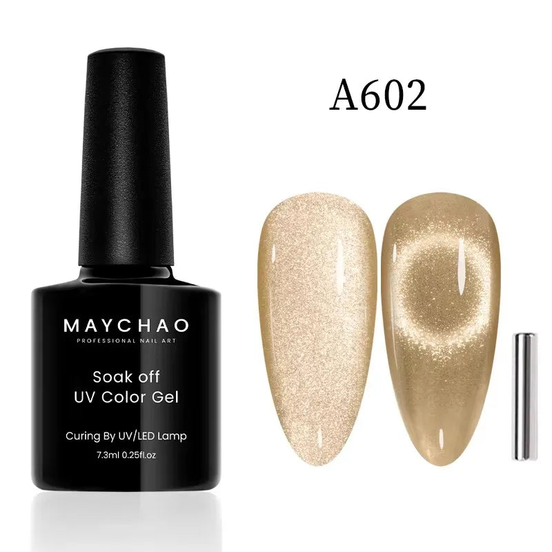 MAYCHAO Galaxy Cat Eye Magnetic Gel Polish