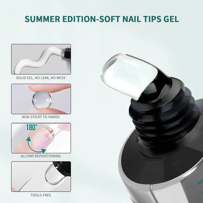 Nailpop Soft Nail Tips Gel