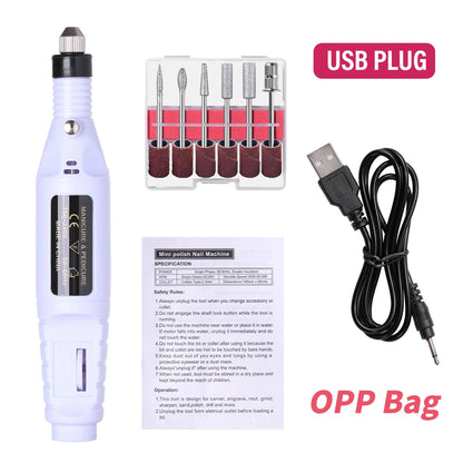 Portable Nail Polishing Machine