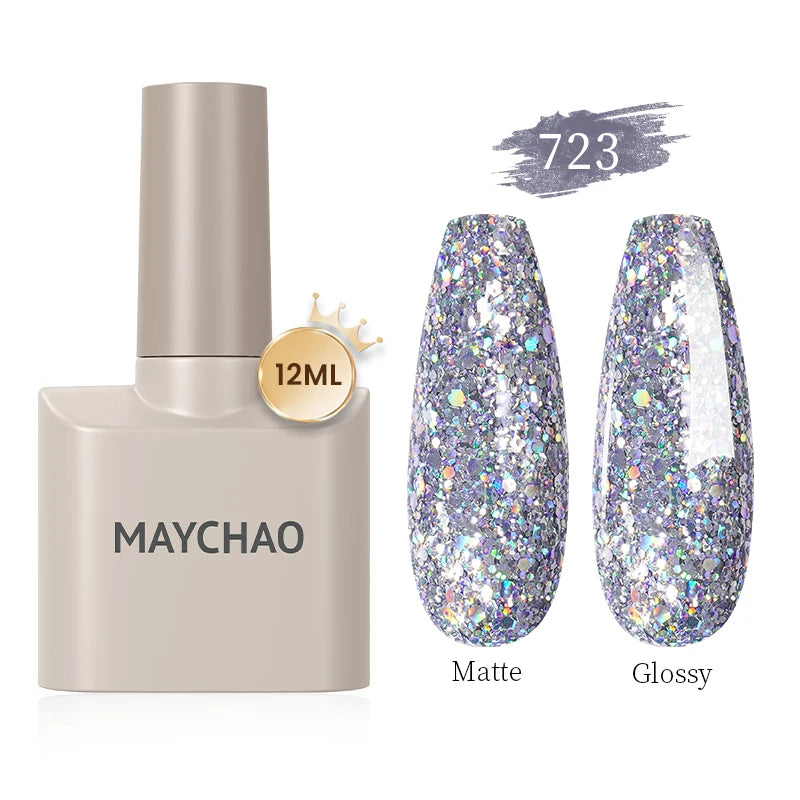 MAYCHAO 12ML UV LED Semi-Permanent Gel Polish