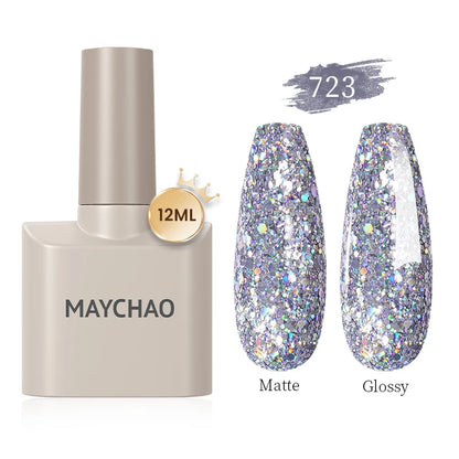 MAYCHAO 12ML UV LED Semi-Permanent Gel Polish